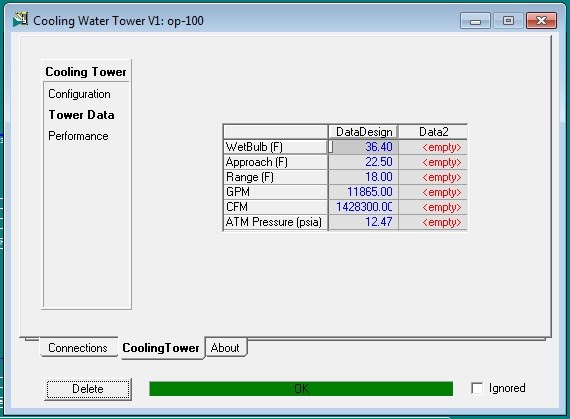 Cooling Tower Design Calculation Software